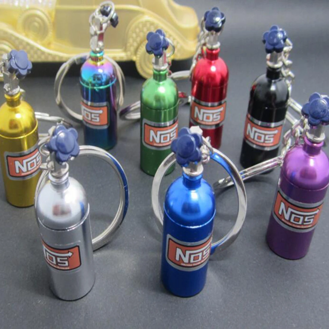 New Nitrous Oxide Bottle Extinguisher Keychain Mini Nitrous Oxide Bottle Keyring Stash Pill Box Storage Keyfob Random Color
New Nitrous Oxide Bottle Extinguisher Keychain Mini Nitrous Oxide Bottle Keyring Stash Pill Box Storage Keyfob Random Color