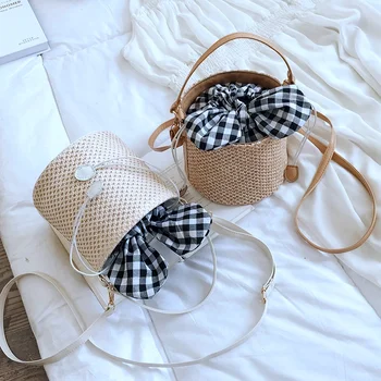 FGGS-Women Straw Bags Summer Female Bowknot Beach Bags Women Designer Casual Tote Ladies Vintage
FGGS-Women Straw Bags Summer Female Bowknot Beach Bags Women Designer Casual Tote Ladies Vintage