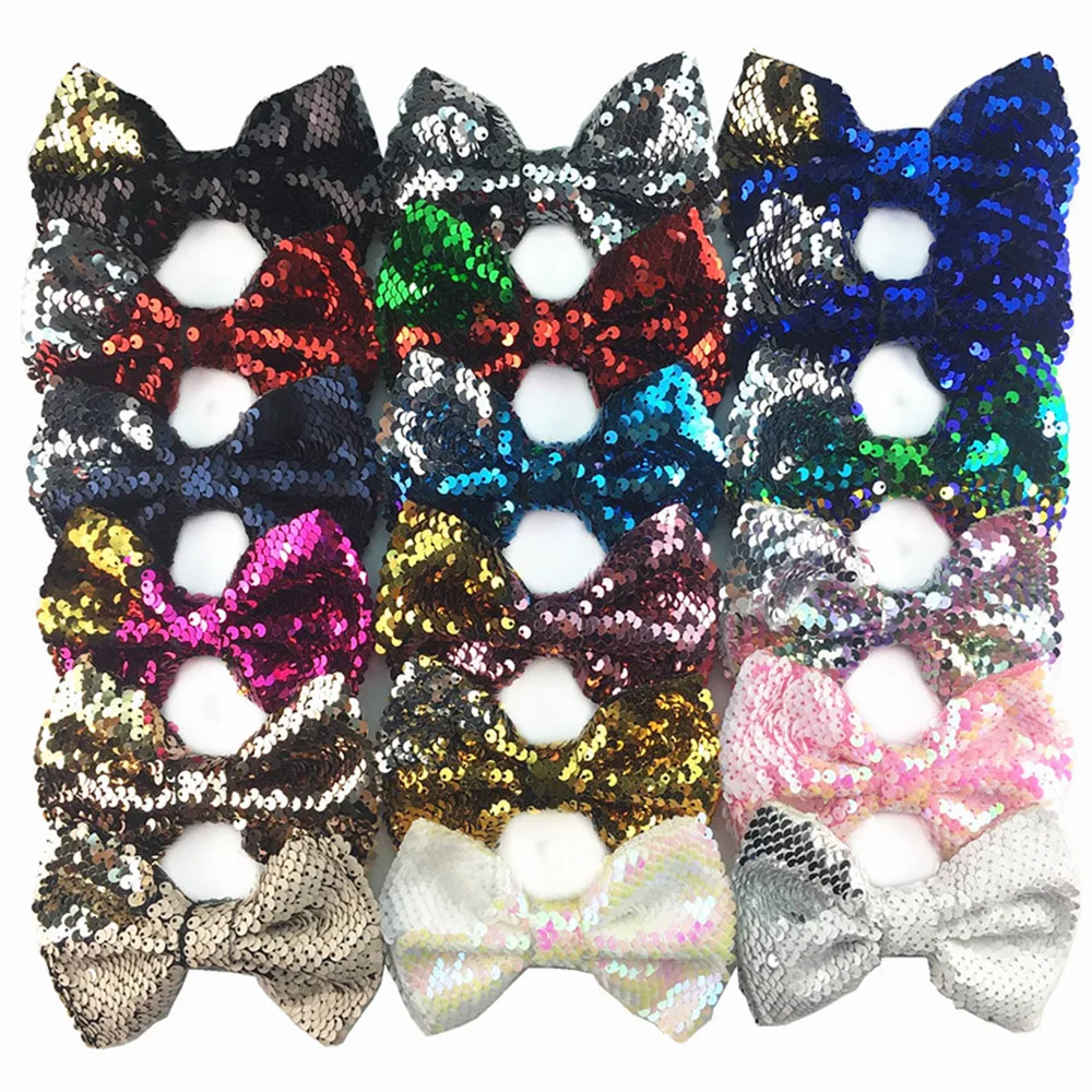 wholesale 20pcs/lot sequin fabric Hair Bows 18 colors in stock bowknot hair accessories bowknots appliques
wholesale 20pcs/lot sequin fabric Hair Bows 18 colors in stock bowknot hair accessories bowknots appliques