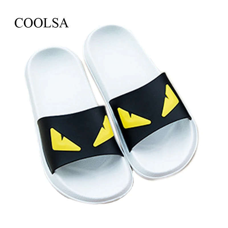 Women's Summer Home Bathroom Slippers Cute Little Monster Animal Slippers Beach Flip Flops Girls Sandals Women Slides Big Size12
Women's Summer Home Bathroom Slippers Cute Little Monster Animal Slippers Beach Flip Flops Girls Sandals Women Slides Big Size12