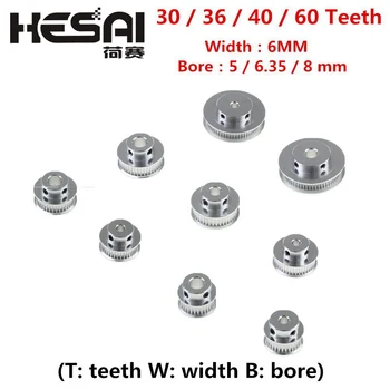 GT2 Timing Pulley 30 36 40 60 Tooth Wheel Bore 5mm 8mm Aluminum Gear Teeth Width 6mm Parts For Reprap 3D Printers Part
GT2 Timing Pulley 30 36 40 60 Tooth Wheel Bore 5mm 8mm Aluminum Gear Teeth Width 6mm Parts For Reprap 3D Printers Part