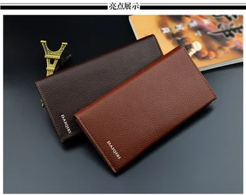by dhl or ems 100pcs 2018 NEW Fashion men's leather long Wallet money handbag, Soft leather Ultra-thin coin bag purse wallets
by dhl or ems 100pcs 2018 NEW Fashion men's leather long Wallet money handbag, Soft leather Ultra-thin coin bag purse wallets