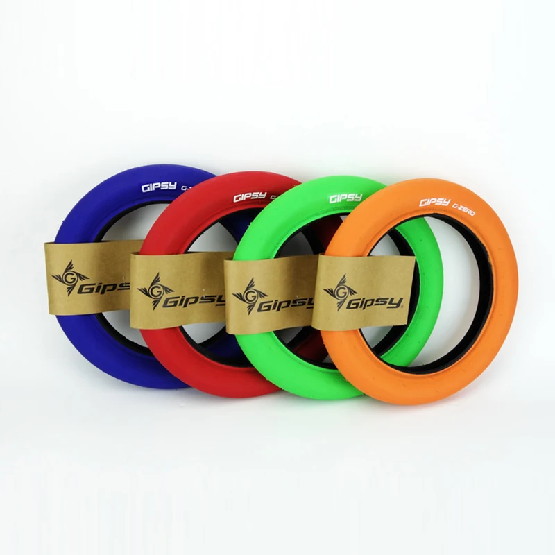 GIPSY 12x1.75 G-ZERO Skittles Bicycle Tires 245g Lightweight 4 Colors for kids' Balance Bikes
GIPSY 12x1.75 G-ZERO Skittles Bicycle Tires 245g Lightweight 4 Colors for kids' Balance Bikes