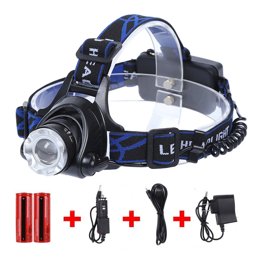 T6 LED Waterproof 3 Modes Zoomable Head Flashlight Ultra Bright Headlamp Headlight for Camping Riding Fishing Hunting
T6 LED Waterproof 3 Modes Zoomable Head Flashlight Ultra Bright Headlamp Headlight for Camping Riding Fishing Hunting