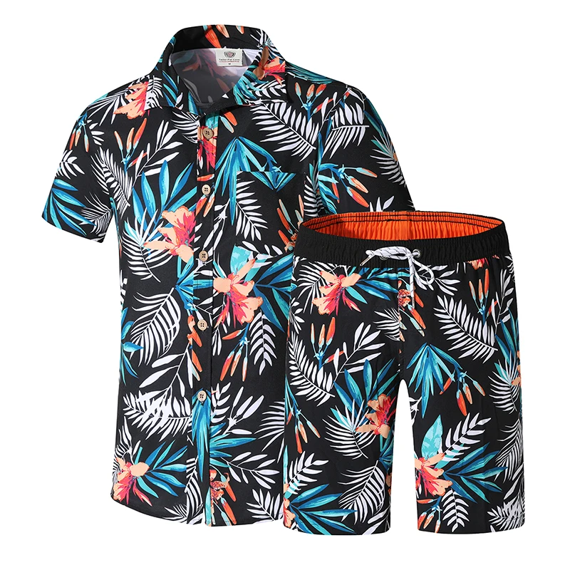 Summer Men's Casual Set Mens clothes beach Shirt Beach Shorts Print Shirts Shorts Pants Two Piece Suit board shorts Plus Size
Summer Men's Casual Set Mens clothes beach Shirt Beach Shorts Print Shirts Shorts Pants Two Piece Suit board shorts Plus Size