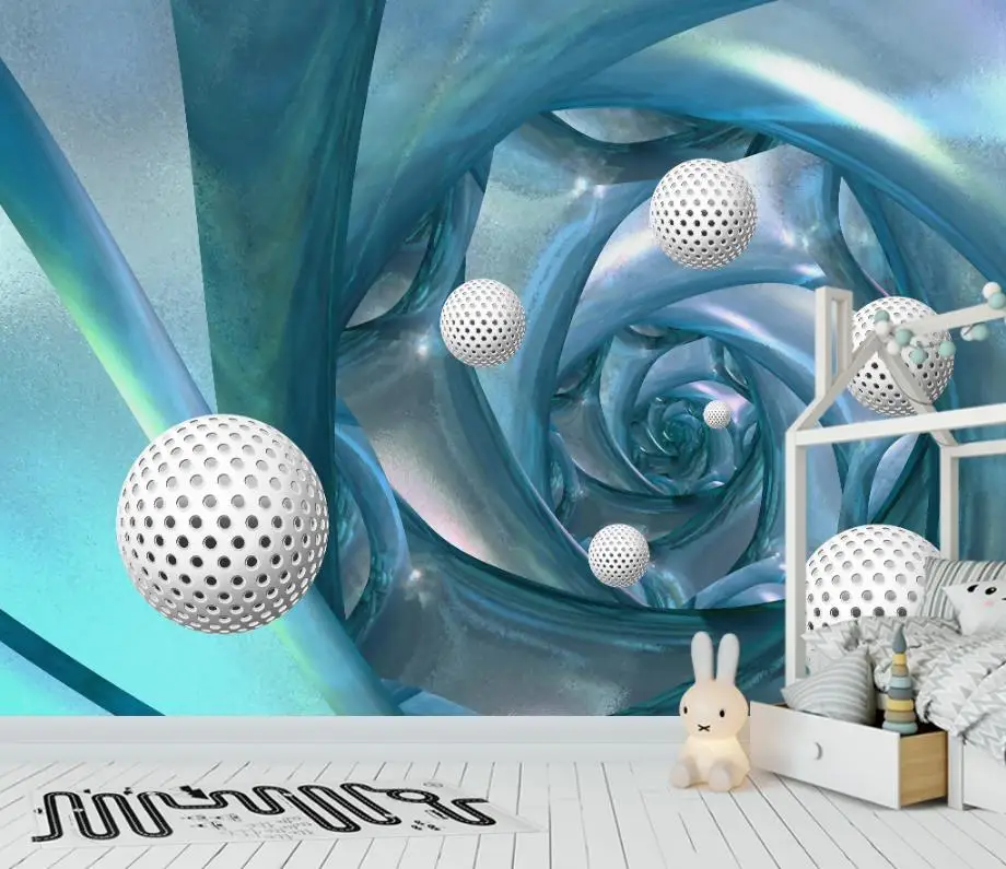 Custom mural wallpaper Ball 3d wall papers home decor living room Background photo | Обустройство дома