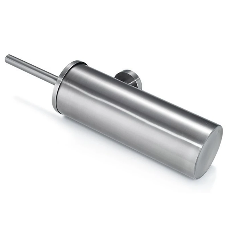 Brand-New-Toilet-Brush-for-Cleaning-Black-Color-with-Stainless-Steel-Wall-Mounted-Brush-Holder-Chromed (1)