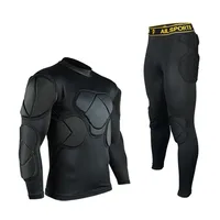 Rugby goalkeeper soccer jerseys training pants kneepad EVA sponge american football shirts knee pads shin guard snowboard helmet image
