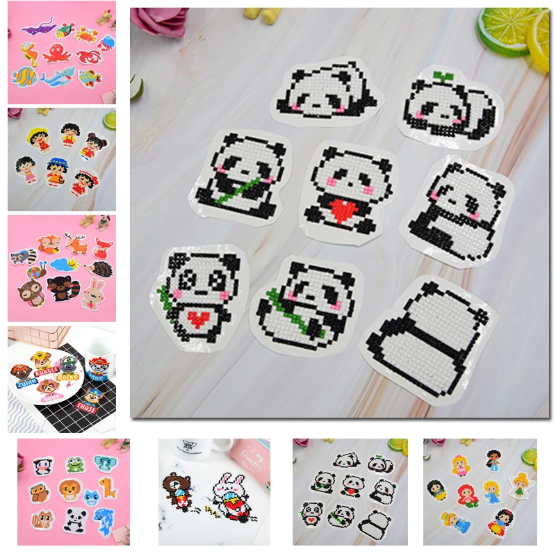 High Quality Diamond Embroidery Amimal Panda Diamond Painting For Children Round Diamond Sticker For Cup Book Phone Decoration
High Quality Diamond Embroidery Amimal Panda Diamond Painting For Children Round Diamond Sticker For Cup Book Phone Decoration