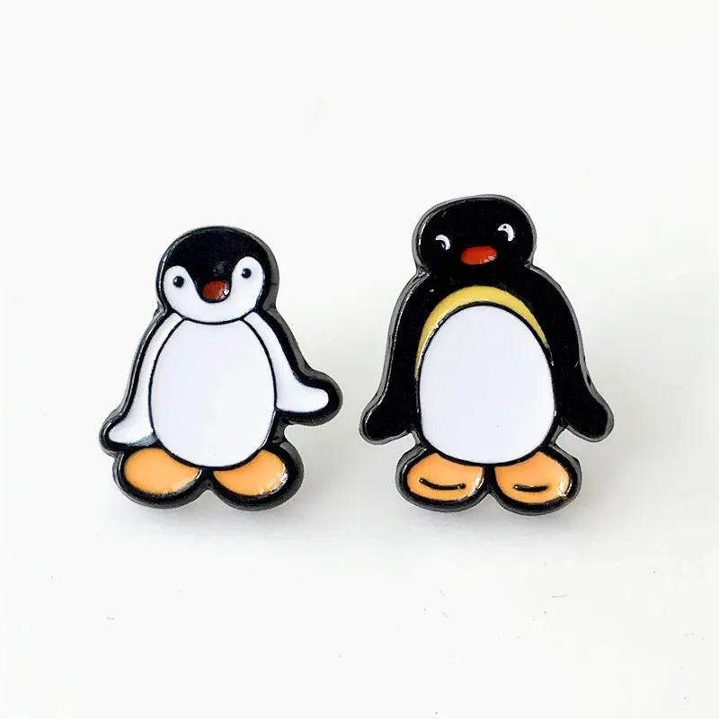 Серьги-гвоздики IVYYE в виде пингвинов Мультяшные для женщин девочек детей |