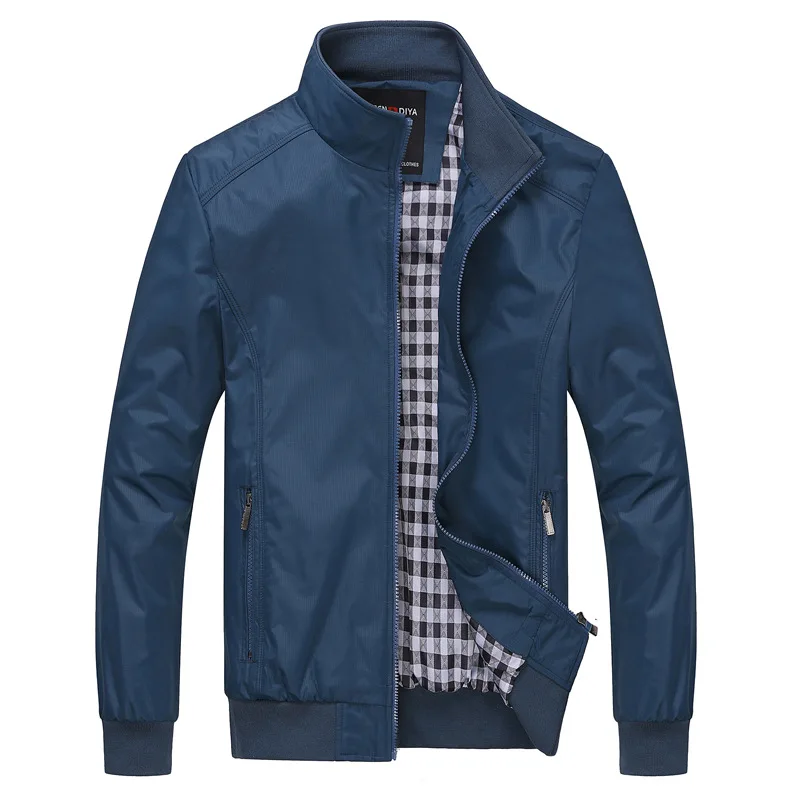 Новинка 2018, однотонная повседневная куртка, M-5XL 6XL, мужская верхняя одежда на весну и осень, одежда с воротником-стойкой
Новинка 2018, однотонная повседневная куртка, M-5XL 6XL, мужская верхняя одежда на весну и осень, одежда с воротником-стойкой