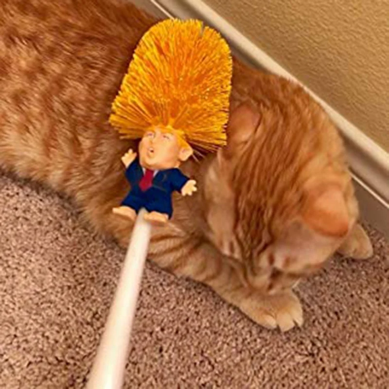 Trump Toilet Brush For Household Toilet Cleaning Tool With Red Tie And High Quality
Trump Toilet Brush For Household Toilet Cleaning Tool With Red Tie And High Quality