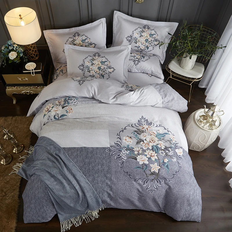 Elegant Oriental Chinese Style Bedding Set Queen King Size Bed Sheets Pillowcase Duvet Cover 100% Cotton Printed Home Textiles
Elegant Oriental Chinese Style Bedding Set Queen King Size Bed Sheets Pillowcase Duvet Cover 100% Cotton Printed Home Textiles