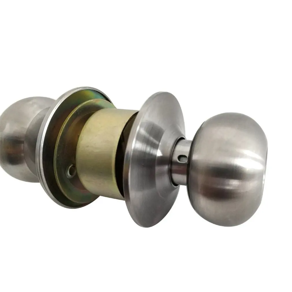 High Grade Stainless Steel Ball Lock Bathroom Universal Door Lock Pure Copper Lock Core Ball Lock Hardware Accessories Wholesale
High Grade Stainless Steel Ball Lock Bathroom Universal Door Lock Pure Copper Lock Core Ball Lock Hardware Accessories Wholesale