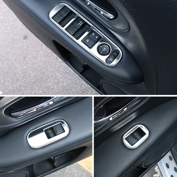 4 Pieces/set Stainless Steel Car Interior Window Lifter Panel Sticker for Honda HRV HR-V VezeL LHD 2014 2015 2016 2017
4 Pieces/set Stainless Steel Car Interior Window Lifter Panel Sticker for Honda HRV HR-V VezeL LHD 2014 2015 2016 2017