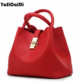 YASICAIDI Women Mobile Messenger Ladies Handbag PU Leather