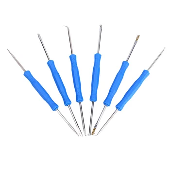 DIY 6 in 1 Soldering Assist Tool Set Kit for Household Electric Iron Welding Knife Chip Hold Fork Reamer Needle Tools Set
DIY 6 in 1 Soldering Assist Tool Set Kit for Household Electric Iron Welding Knife Chip Hold Fork Reamer Needle Tools Set
