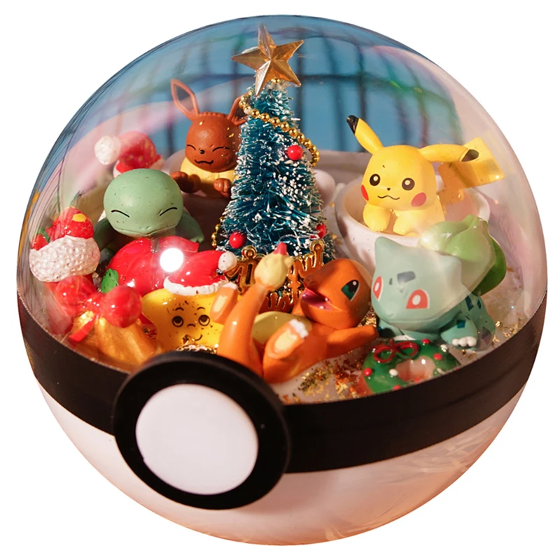 Pikachu Eevee Charmander Figures in Pocket Ball with Light and remote control Night Light Pocket monster Figurines Japan anime
Pikachu Eevee Charmander Figures in Pocket Ball with Light and remote control Night Light Pocket monster Figurines Japan anime