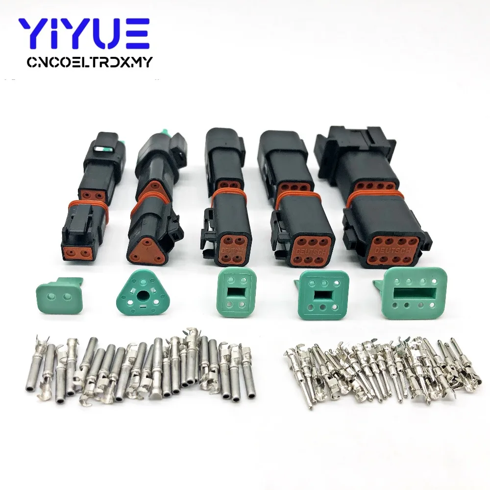 1 sets Deutsch Black DT06/DT04 2/3/4/6/8p Engine Gearbox waterproof electrical connector for car bus motor truck
1 sets Deutsch Black DT06/DT04 2/3/4/6/8p Engine Gearbox waterproof electrical connector for car bus motor truck