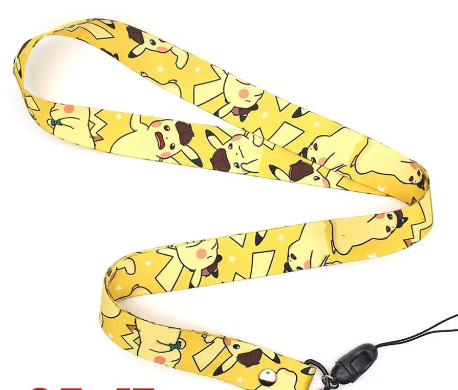 Cute Detective Pikachu lanyard keychain mobile phone strap key ring id badge holder neck strap
Cute Detective Pikachu lanyard keychain mobile phone strap key ring id badge holder neck strap