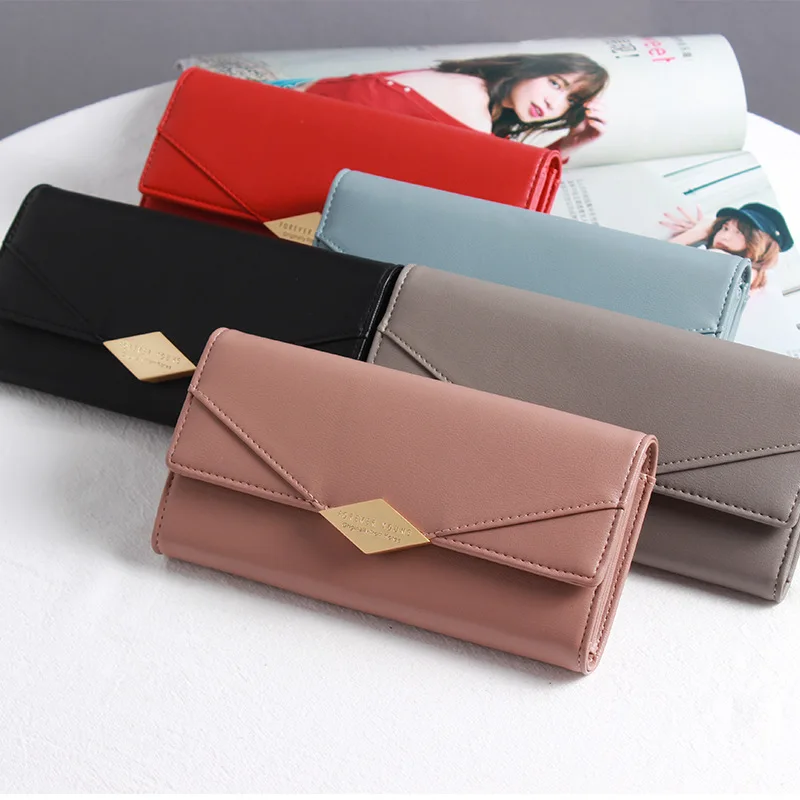 New Fashion Female Wallets Long High Capacity Clutch Women Coin Purses Hasp Card Holder PU Leather Luxury Wallet QL
New Fashion Female Wallets Long High Capacity Clutch Women Coin Purses Hasp Card Holder PU Leather Luxury Wallet QL