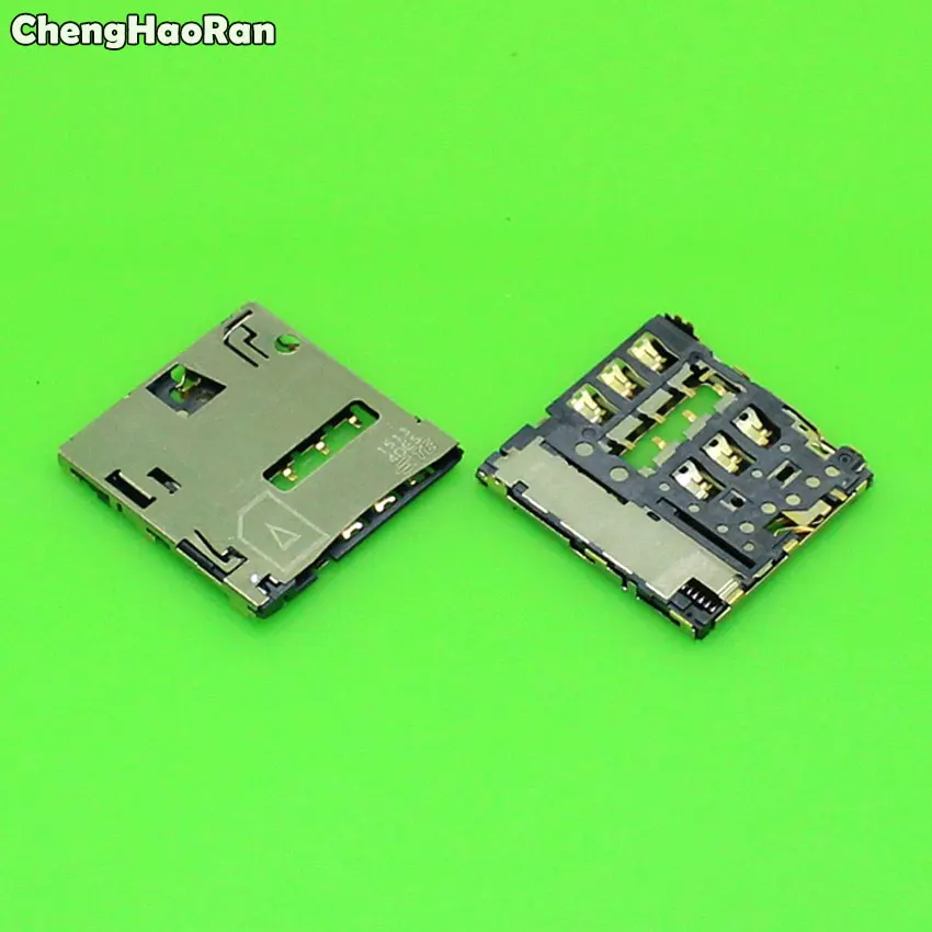 ChengHaoRan 10 шт. sim-разъем для Huawei Honor 6 H60-02 H60-L12 устройство чтения sim-карт Разъем
