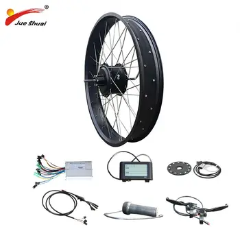 4.0 Fat Bike Electric Bike Kit 48V 1000W Powerful Rear Drive 20" 26" Brushless Gear Hub Motor Wheel Ebike E bike Conversion Kit 
4.0 Fat Bike Electric Bike Kit 48V 1000W Powerful Rear Drive 20" 26" Brushless Gear Hub Motor Wheel Ebike E bike Conversion Kit