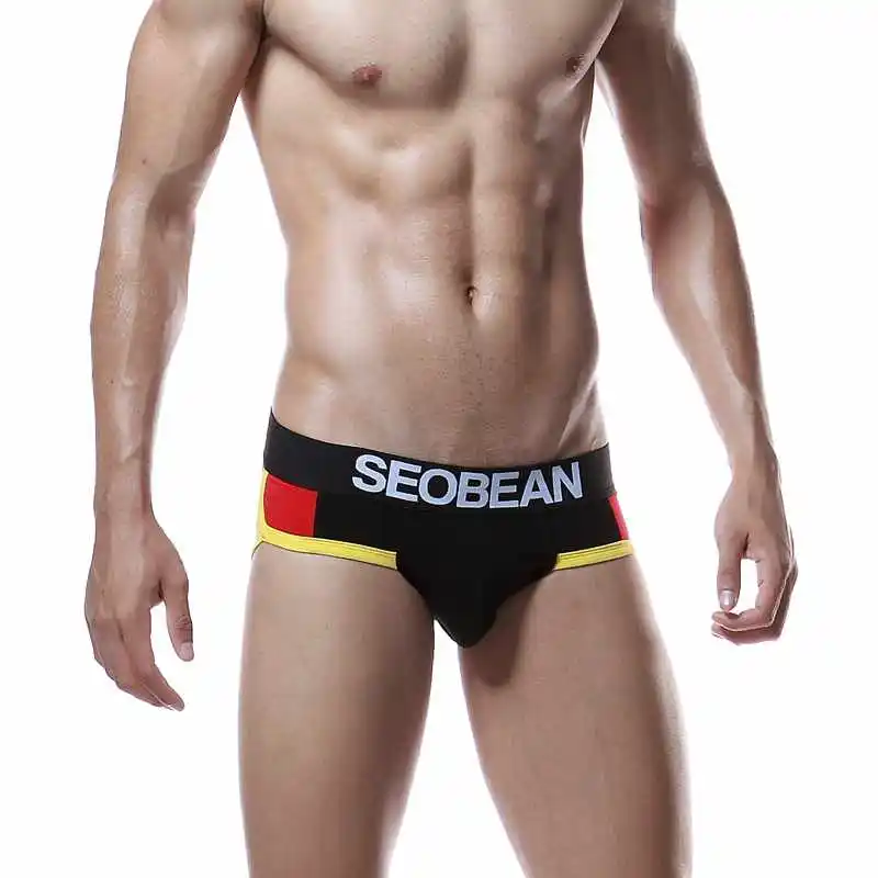 High quality Seobean brand men gay underwear briefs sexy man cotton briefs sleepwear pouch mens briefs hot selling underpants
High quality Seobean brand men gay underwear briefs sexy man cotton briefs sleepwear pouch mens briefs hot selling underpants