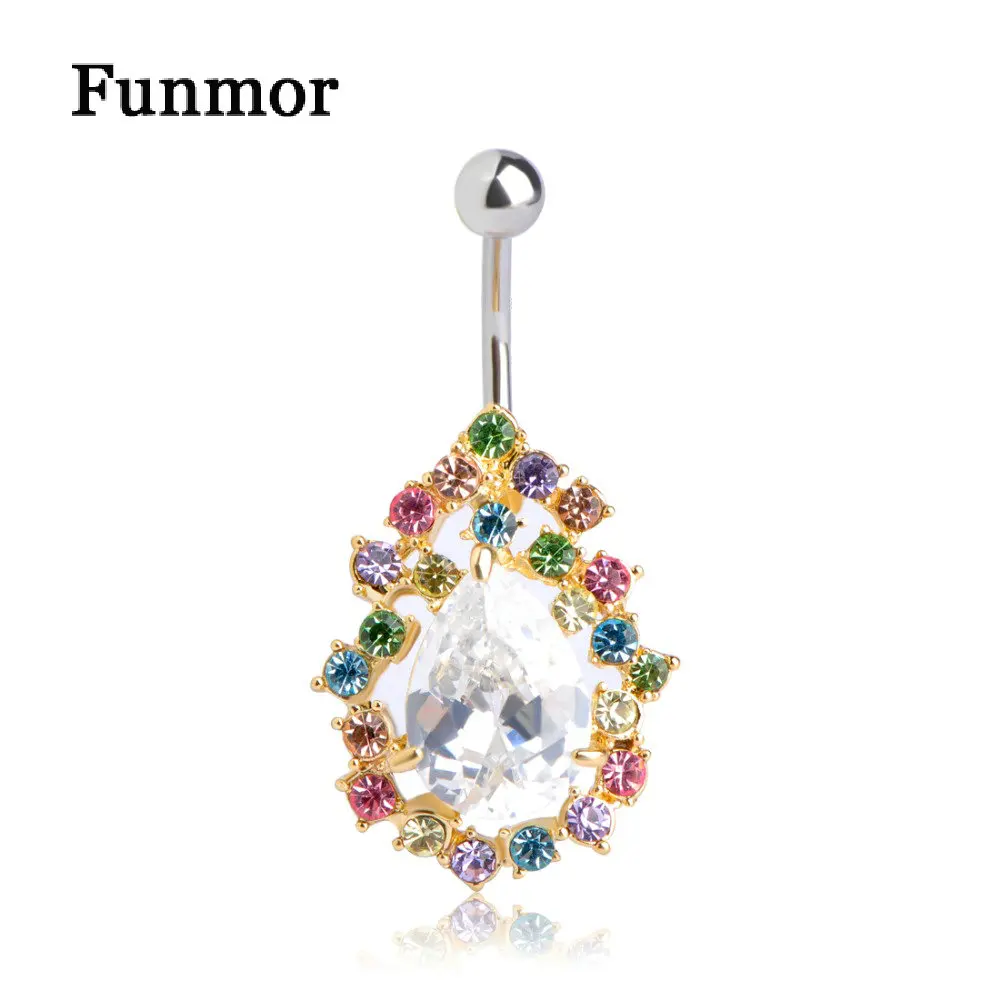 Big Gold Green Crystal Waterdrop Body Piercings Jewelry Navel Rings Belly Button Ring Percing Joias Ouro Pircing Bijou Free
Big Gold Green Crystal Waterdrop Body Piercings Jewelry Navel Rings Belly Button Ring Percing Joias Ouro Pircing Bijou Free