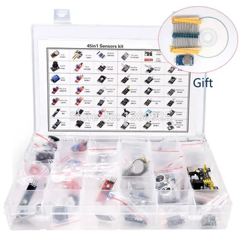 High-quality 45 in 1 Sensors Modules Starter Kit, better than 37-in-1 sensor kit
High-quality 45 in 1 Sensors Modules Starter Kit, better than 37-in-1 sensor kit