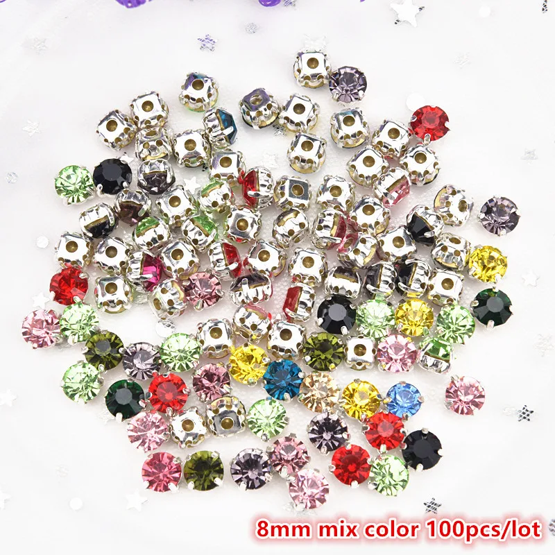 Sell at a loss! 100pcs/bag high quality mixed color crystal Multicolor glass sew on claw rhinestones,diy clothing accessories
Sell at a loss! 100pcs/bag high quality mixed color crystal Multicolor glass sew on claw rhinestones,diy clothing accessories