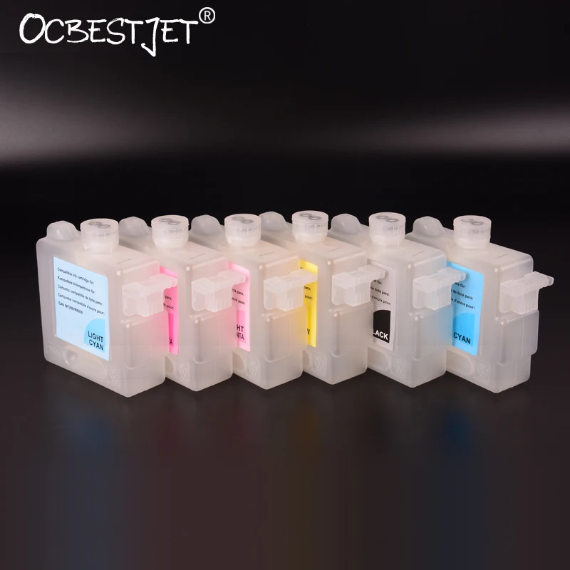 BCI-1411/BCI-1421 330ML Empty Refillable Ink Cartridge For Canon IPF-W7200 IPF-W8200 IPF-W8400 Printer 6 Colors
BCI-1411/BCI-1421 330ML Empty Refillable Ink Cartridge For Canon IPF-W7200 IPF-W8200 IPF-W8400 Printer 6 Colors