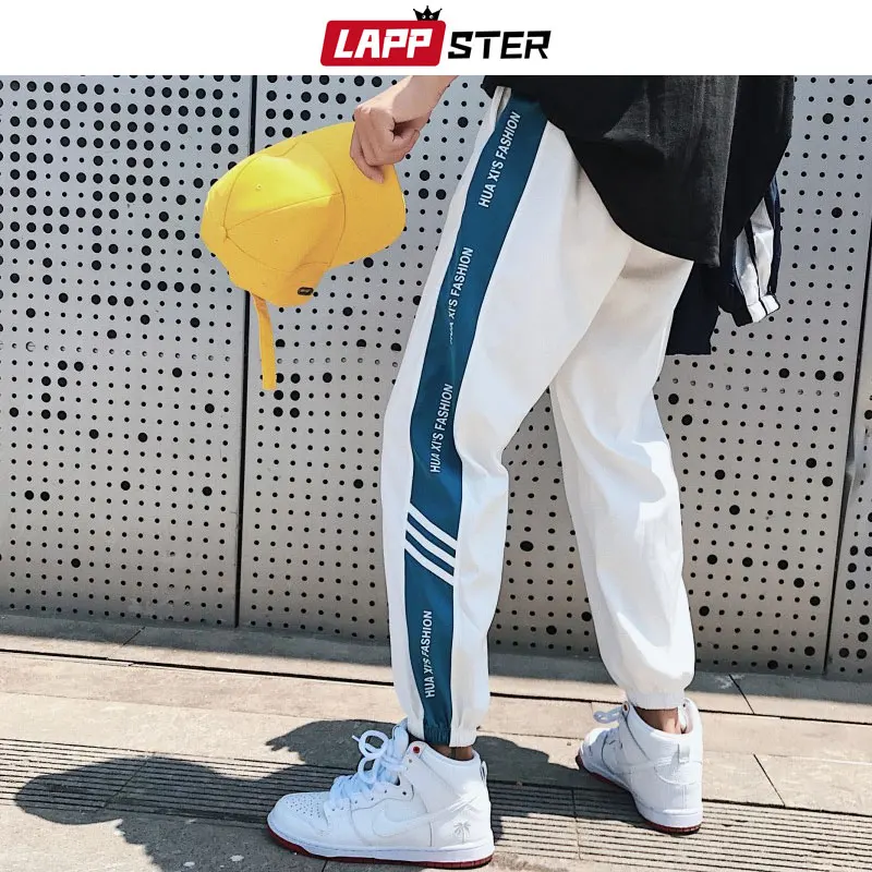 LAPPSTER Men Streetwear Joggers Pants 2019 Mens Harajuku Hip Hop Sweartpants Male Side Striped Joggers Spring White Track Pants
LAPPSTER Men Streetwear Joggers Pants 2019 Mens Harajuku Hip Hop Sweartpants Male Side Striped Joggers Spring White Track Pants