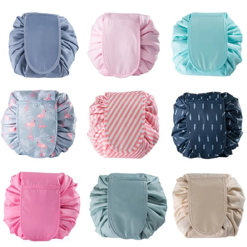 Magic Drawstring Cosmetic Bag Travel Organizer Make up Cases Beauty Makeup Pouch Toiletry Kit Tools Wash Storage Box
Magic Drawstring Cosmetic Bag Travel Organizer Make up Cases Beauty Makeup Pouch Toiletry Kit Tools Wash Storage Box