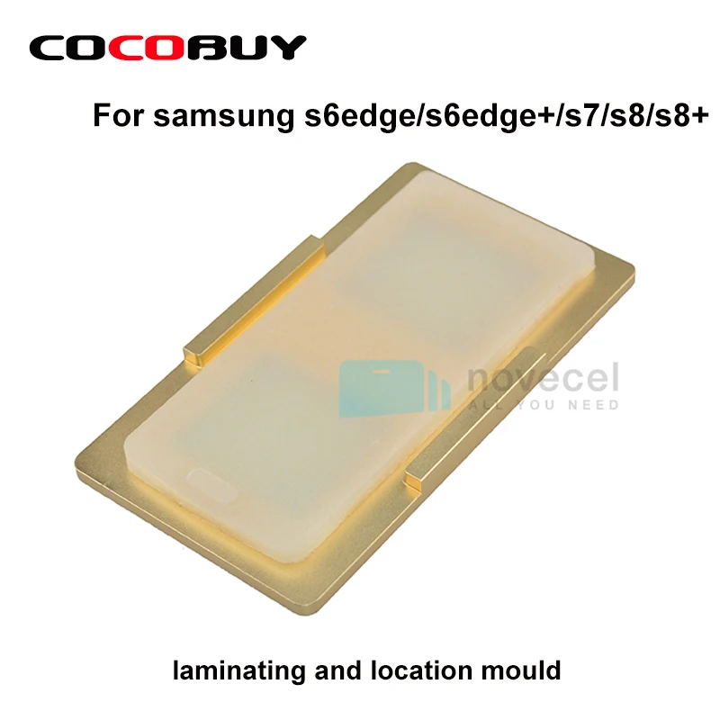 NOVECEL 1 Set Aluminium Mould OCA Laminating Positioning For samsung s6edge-s8+ for LCD Screen Refurbishing
NOVECEL 1 Set Aluminium Mould OCA Laminating Positioning For samsung s6edge-s8+ for LCD Screen Refurbishing