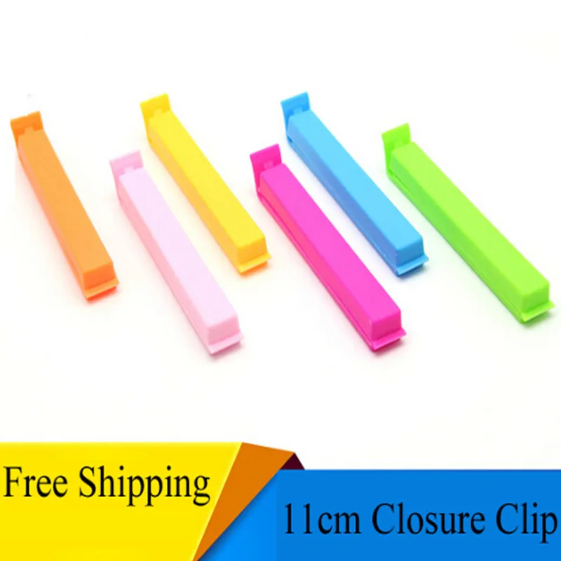 Z Free Shipping Simple Cute Food Storage Sealed Clip Colorful Candy Snack Closure Clip Length11cm 6 Colors Household Sundry
Z Free Shipping Simple Cute Food Storage Sealed Clip Colorful Candy Snack Closure Clip Length11cm 6 Colors Household Sundry