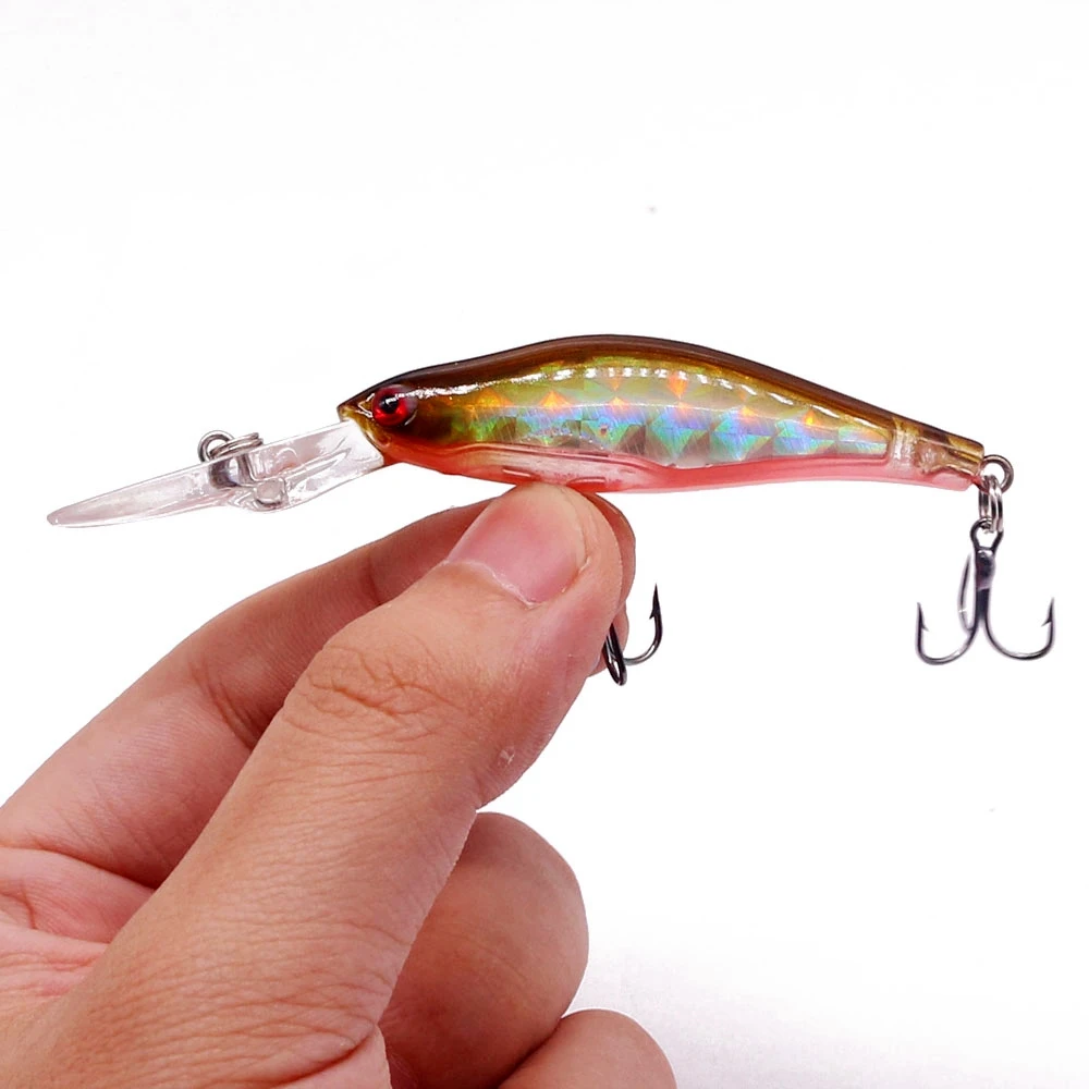 1Pcs Wobbler Laser Quality Minnow Fishing Lure 9.5cm 7g Artificial Plastic Pesca Hard Bait Carp Bass Pike Peche Crankbait
1Pcs Wobbler Laser Quality Minnow Fishing Lure 9.5cm 7g Artificial Plastic Pesca Hard Bait Carp Bass Pike Peche Crankbait