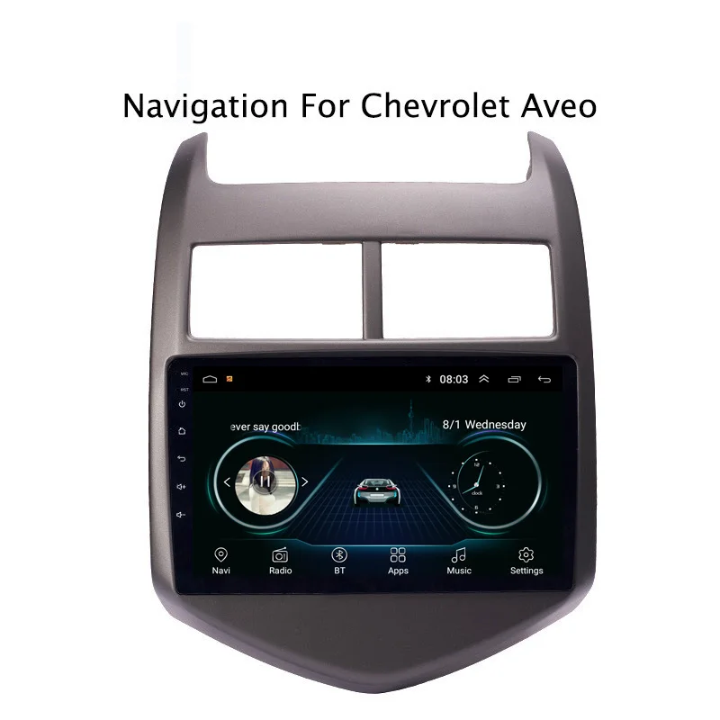 NaviTopia Android 8.1 Car Radio Stereo Video Player For Chevrolet Aveo/Sonic 2011 2012 2013 With GPS/Bluetooth/WIFI/USB
NaviTopia Android 8.1 Car Radio Stereo Video Player For Chevrolet Aveo/Sonic 2011 2012 2013 With GPS/Bluetooth/WIFI/USB