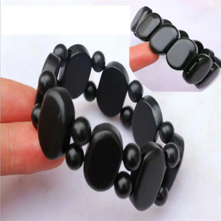 100% Real Natural Bianshi Byanshi Banichi Black Health Bracelets Black Bian Stone Healthy Jewelry for For Men and Women Gift
100% Real Natural Bianshi Byanshi Banichi Black Health Bracelets Black Bian Stone Healthy Jewelry for For Men and Women Gift
