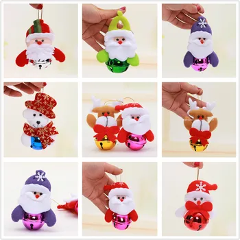 ZLJQ 12P Merry Christmas Ornaments Christmas Gift Santa Claus Snowman Tree Toy Bell Doll Decorations For Home Enfeites De Natal
ZLJQ 12P Merry Christmas Ornaments Christmas Gift Santa Claus Snowman Tree Toy Bell Doll Decorations For Home Enfeites De Natal