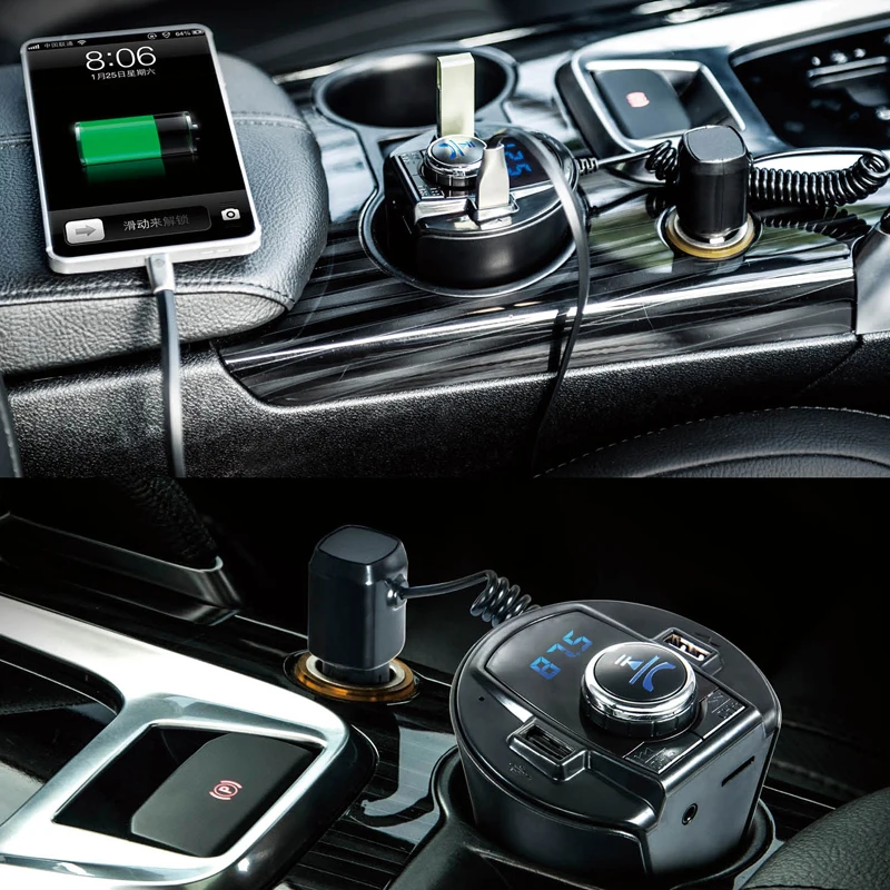 E1300-Bluetooth FM Car Kit (4)