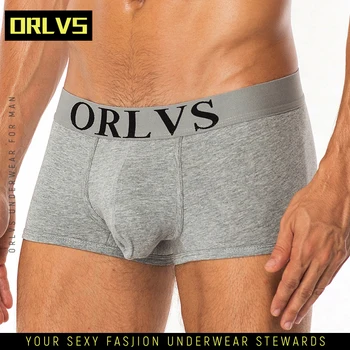 ORLVS Brand Boxer Men Underwear Sexy Cotton Boxershort Solid Boxer Shorts Man Underwear Men's 6 Colors Panties For Male OR125
ORLVS Brand Boxer Men Underwear Sexy Cotton Boxershort Solid Boxer Shorts Man Underwear Men's 6 Colors Panties For Male OR125