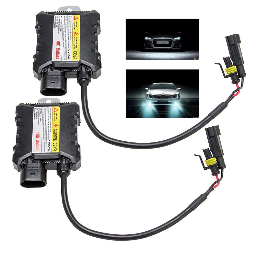 2x Digital 55W Slim HID Replacement Light Ballast Xenon Conversion Kit Universal
2x Digital 55W Slim HID Replacement Light Ballast Xenon Conversion Kit Universal
