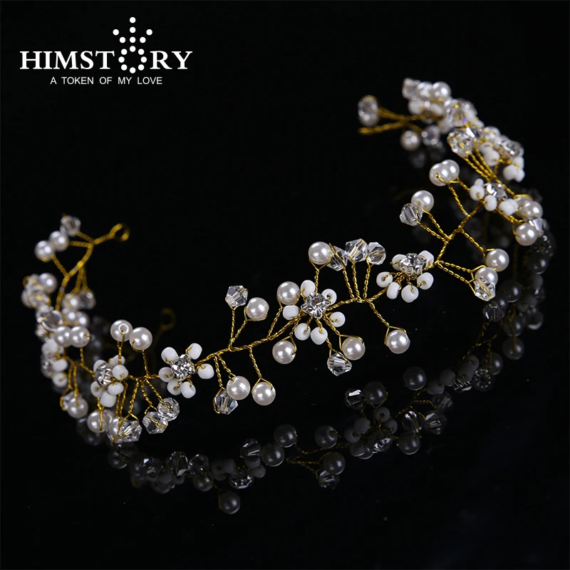 New Hot Handmade Headband Crystal Pearl Hairband Wedding Headdress Retro Gold Bridal Hair Ornaments Wreath Hairwear jewelry
New Hot Handmade Headband Crystal Pearl Hairband Wedding Headdress Retro Gold Bridal Hair Ornaments Wreath Hairwear jewelry