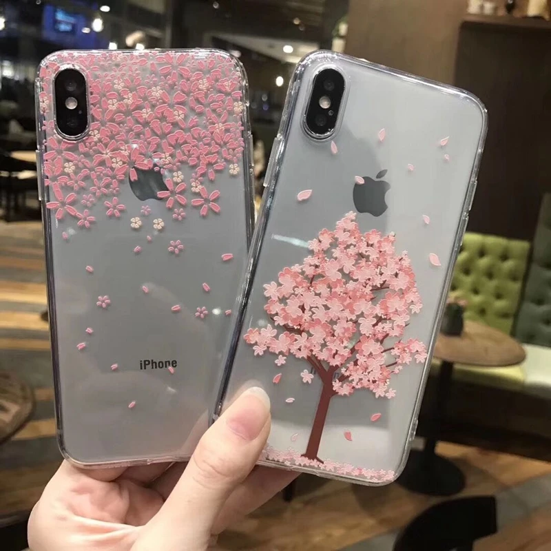 Elegant Pink Flower Tree Case for iphone X XS XR XS Max for iphone 6 6s 7 8 plus Clear Soft TPU Silicone Rubber Back Cover
Elegant Pink Flower Tree Case for iphone X XS XR XS Max for iphone 6 6s 7 8 plus Clear Soft TPU Silicone Rubber Back Cover