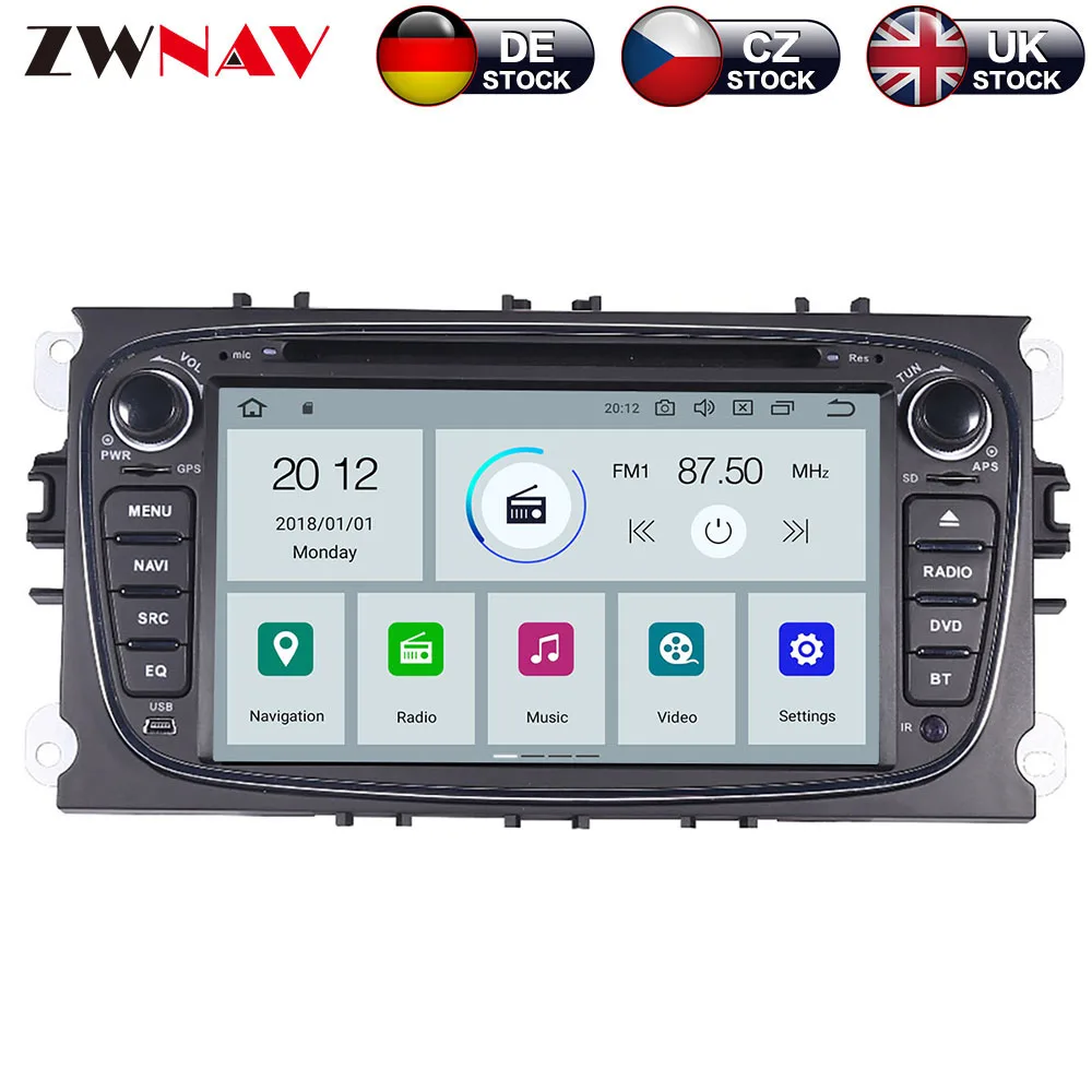 ZWNAV Android 9.0 Car DVD Player For FORD/Focus/S-MAX/Mondeo/C-MAX/Galaxy Radio Ibiza GPS Navigation with Mirroring link RDS PX5
ZWNAV Android 9.0 Car DVD Player For FORD/Focus/S-MAX/Mondeo/C-MAX/Galaxy Radio Ibiza GPS Navigation with Mirroring link RDS PX5