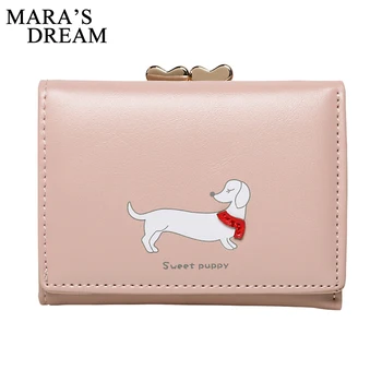 Mara's Dream Cartoon Cute Dog Wallets Women Clutch Short PU Leather Printed Dog Ladies Coin Purses Hasp Design Female Wallets
Mara's Dream Cartoon Cute Dog Wallets Women Clutch Short PU Leather Printed Dog Ladies Coin Purses Hasp Design Female Wallets
