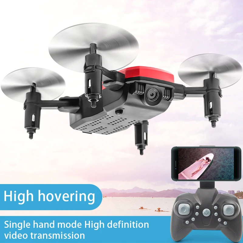 Mini Drone with Remote Control Camera HD Foldable RC Quadcopter Altitude Hold RC Helicopter WiFi FPV Micro Pocket Aircraft Toys
Mini Drone with Remote Control Camera HD Foldable RC Quadcopter Altitude Hold RC Helicopter WiFi FPV Micro Pocket Aircraft Toys