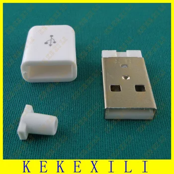 500pcs USB 2.0 Connector Type A Male USB 4 Pin Plug Socket Connector Soldering With white Plastic Cover for DIY Custom Handmade
500pcs USB 2.0 Connector Type A Male USB 4 Pin Plug Socket Connector Soldering With white Plastic Cover for DIY Custom Handmade