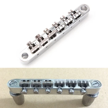 1 Set 12 String Tune-O-Matic Tailpiece & Bridge Kit Set For Electric Guitar - Silver
1 Set 12 String Tune-O-Matic Tailpiece & Bridge Kit Set For Electric Guitar - Silver